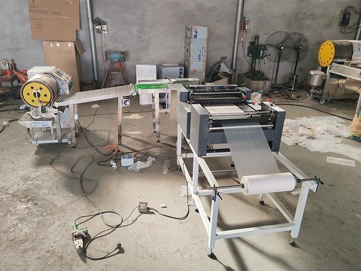 Paper Feeding Spring Roll Wrapper Machine