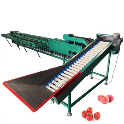 Apfel-Tomaten-Sortiermaschine für 10 Sorten