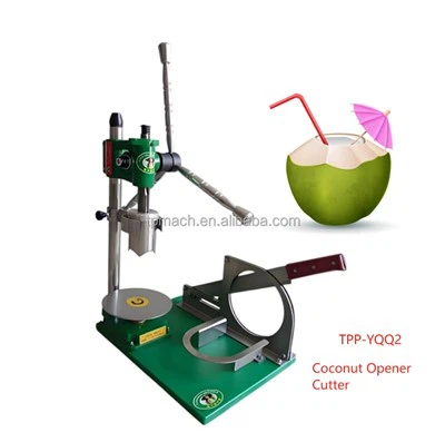 Kokosnuss-Öffner-Schneidemaschine