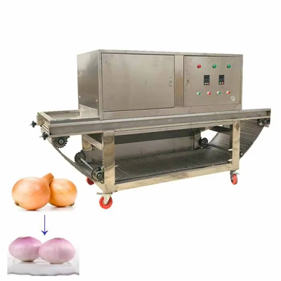 Trockene Zwiebelschaltmaschine
