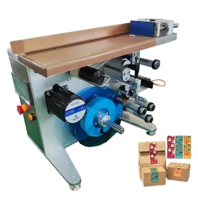 Etikettiermaschine für kleine Schachtelsiegel