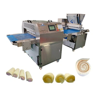 Swiss Roll Roller Spreader Machine