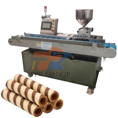 Waffelrollenfüllmaschine